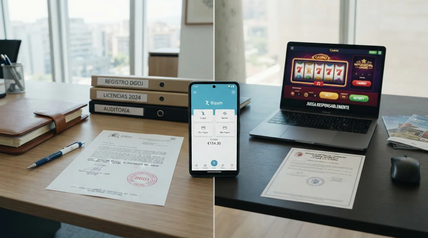 Diferencias prácticas entre casinos DGOJ y offshore al usar Bizum